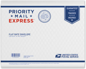 USPS Priority Mail Express Flat Rate envelope